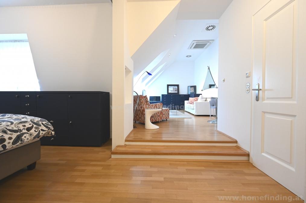 expat flat - fully furnished  I loftartige, möblierte Wohnung nahe Graben - befristet