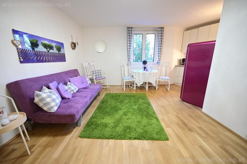 sonnige Balkonwohnung (möbliert, 2.OG) - U4 Unter St Veit - befristet