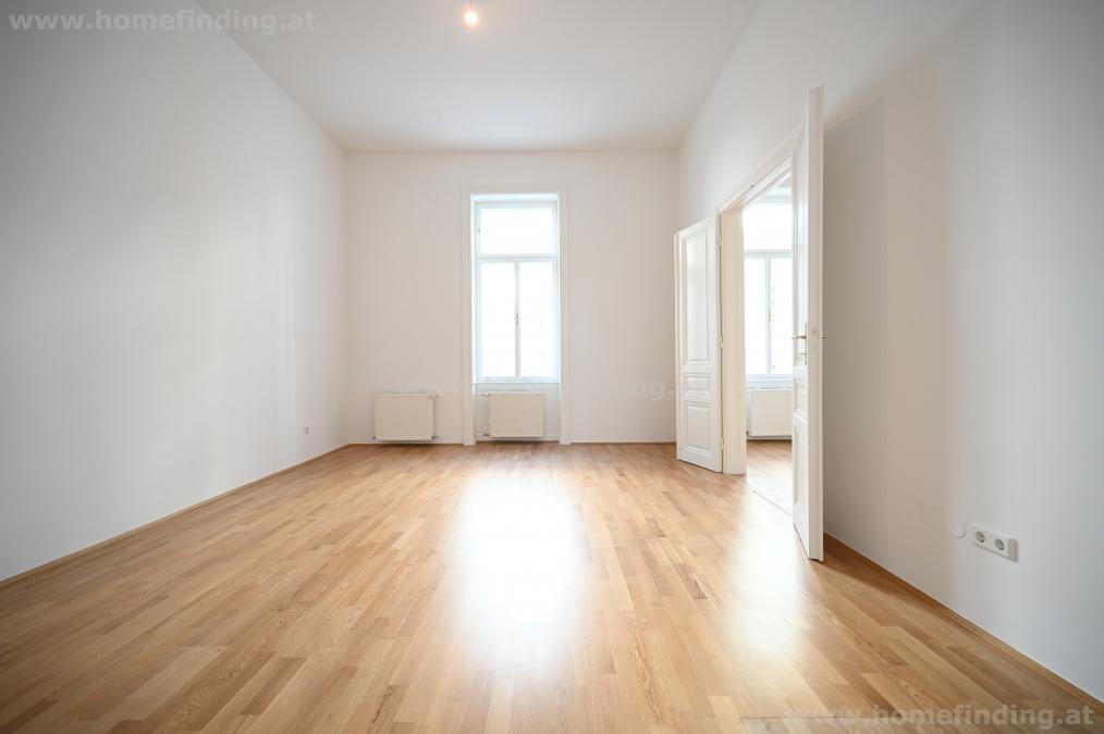 nahe Schubertpark: 4 Zimmer - Altbauwohnung - unbefristet