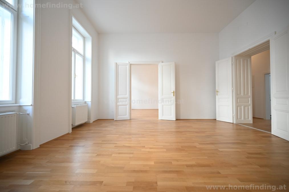 nahe Schubertpark: 4 Zimmer - Altbauwohnung - unbefristet