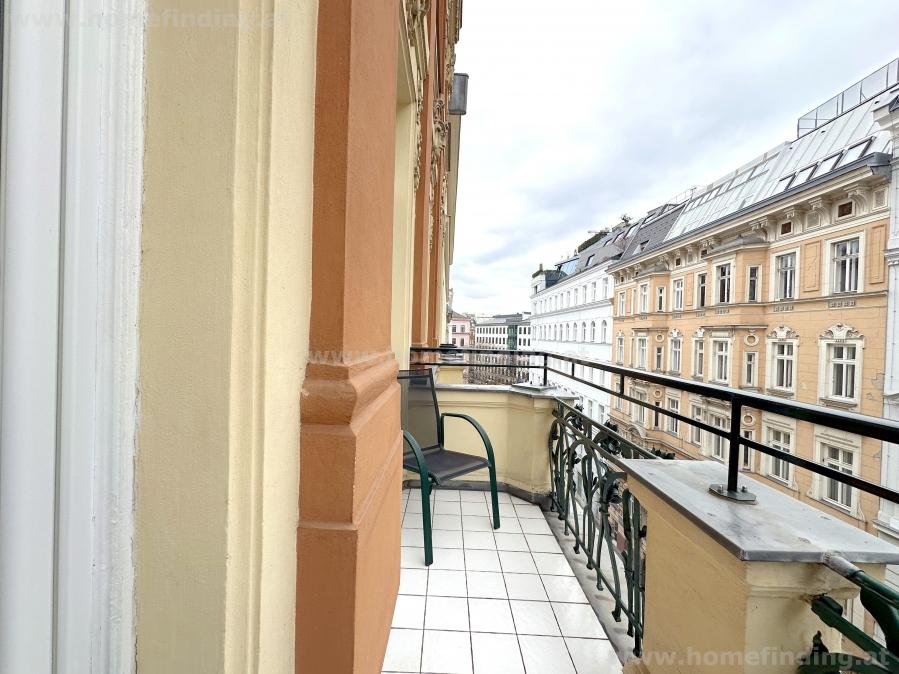 voll möblierte Expat-Wohnung, 3 Zimmer mit Balkon I 1060 Wien