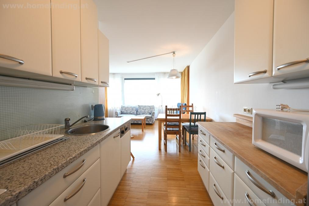 expat flat: next to UNO-City/ Reichsbrücke: furnished 2 rooms