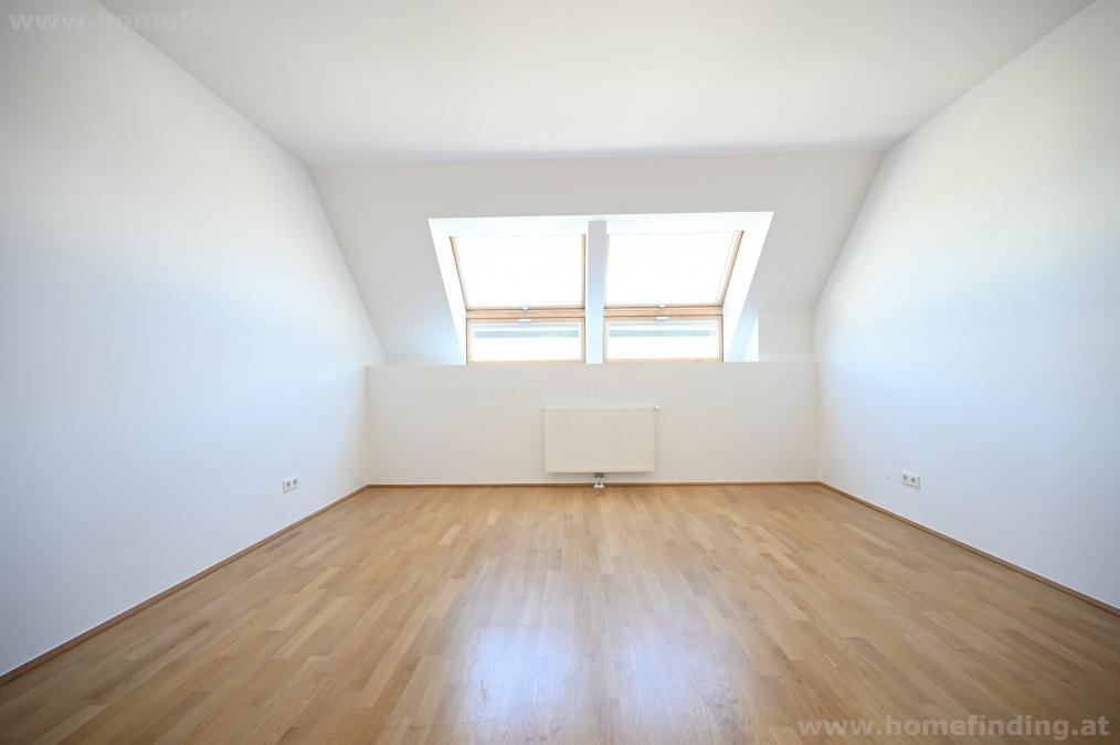 Moderne 4-Zimmer-Dachgeschossmaisonette mit 31m² Terrasse & Klima – 1070 Wien