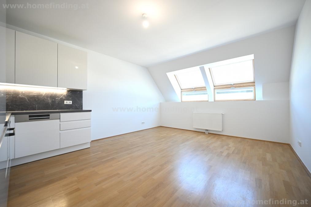 Moderne 4-Zimmer-Dachgeschossmaisonette mit 31m² Terrasse & Klima – 1070 Wien