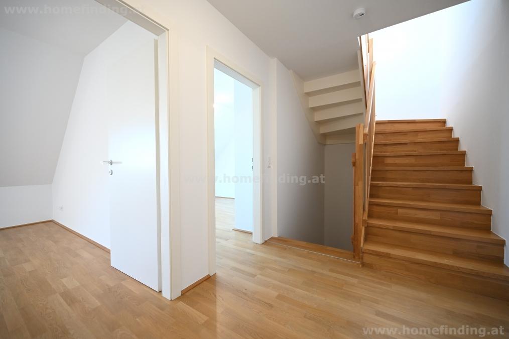 Moderne 4-Zimmer-Dachgeschossmaisonette mit 31m² Terrasse & Klima – 1070 Wien