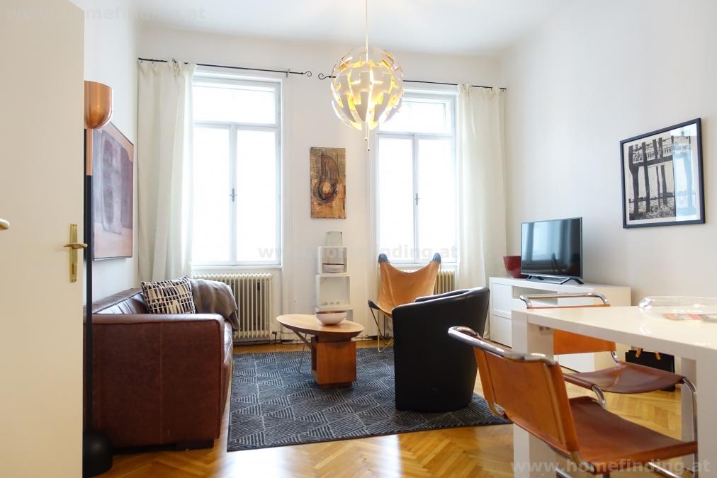 expat flat: furnished 3 rooms I möblierte 3-Zimmerwohnung - befristet