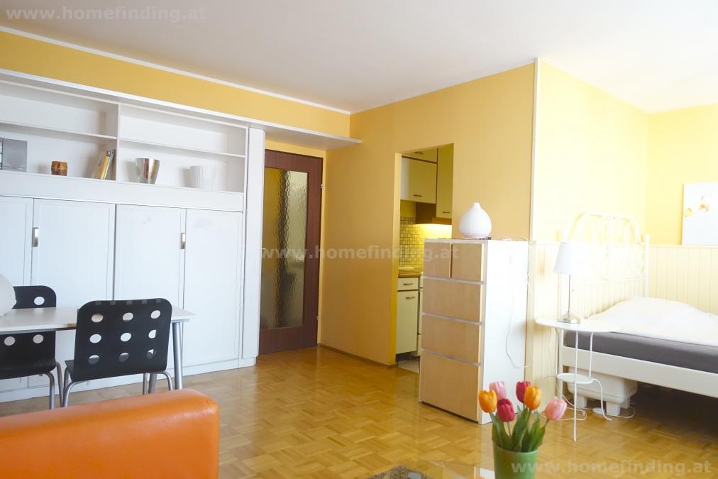 expat flat: furnished 1 room / möblierte 1-Zimmerwohnung nahe  Loquaiplatz