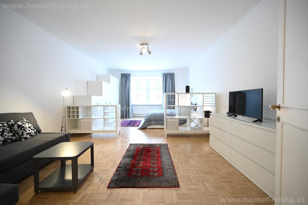 furnished 1.5 rooms / möblierte 1.5 Zimmer beim Lugeck - all in Miete