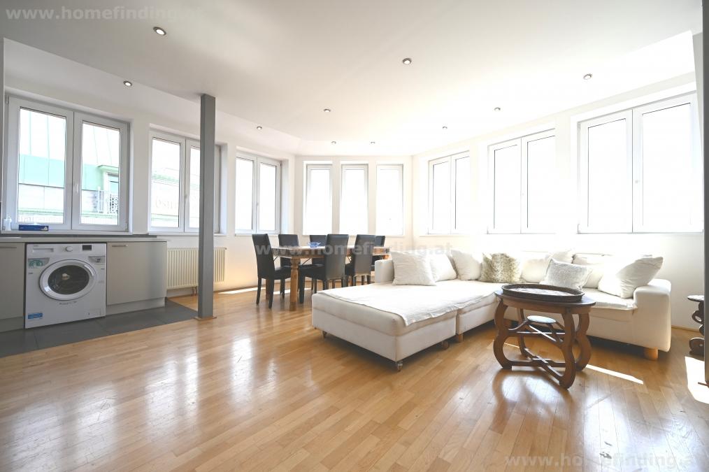 expat flat - fully furnished close to Naschmarkt / möblierte sonnige Maisonette