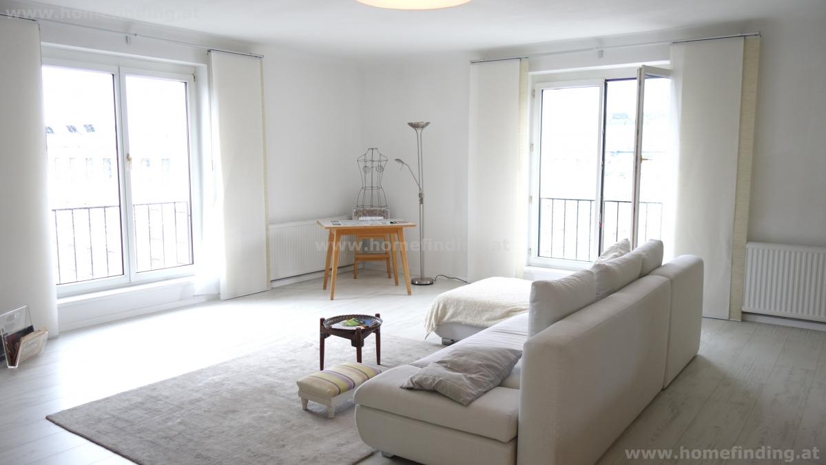 furnished 3 rooms + balcony close to Schottentor