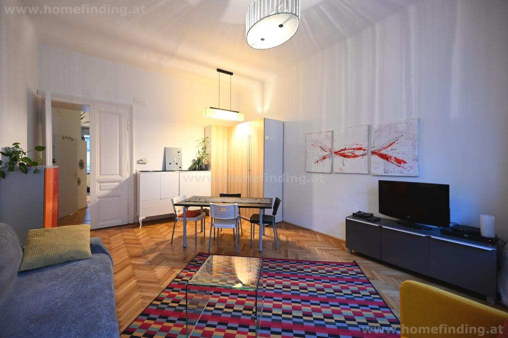 Furnished 2 room apartment - close to Taborstraße